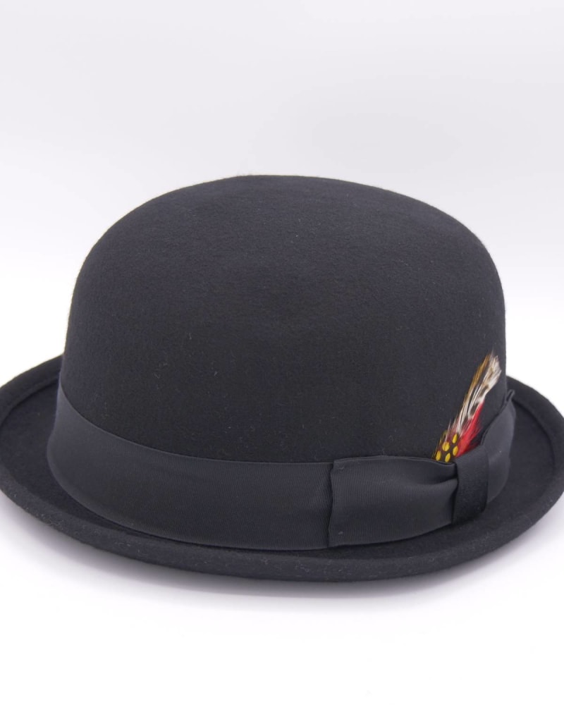 Front of a size Large Wool Hat In Black in Black by Christys'. | dia_product_style_image_id:347579